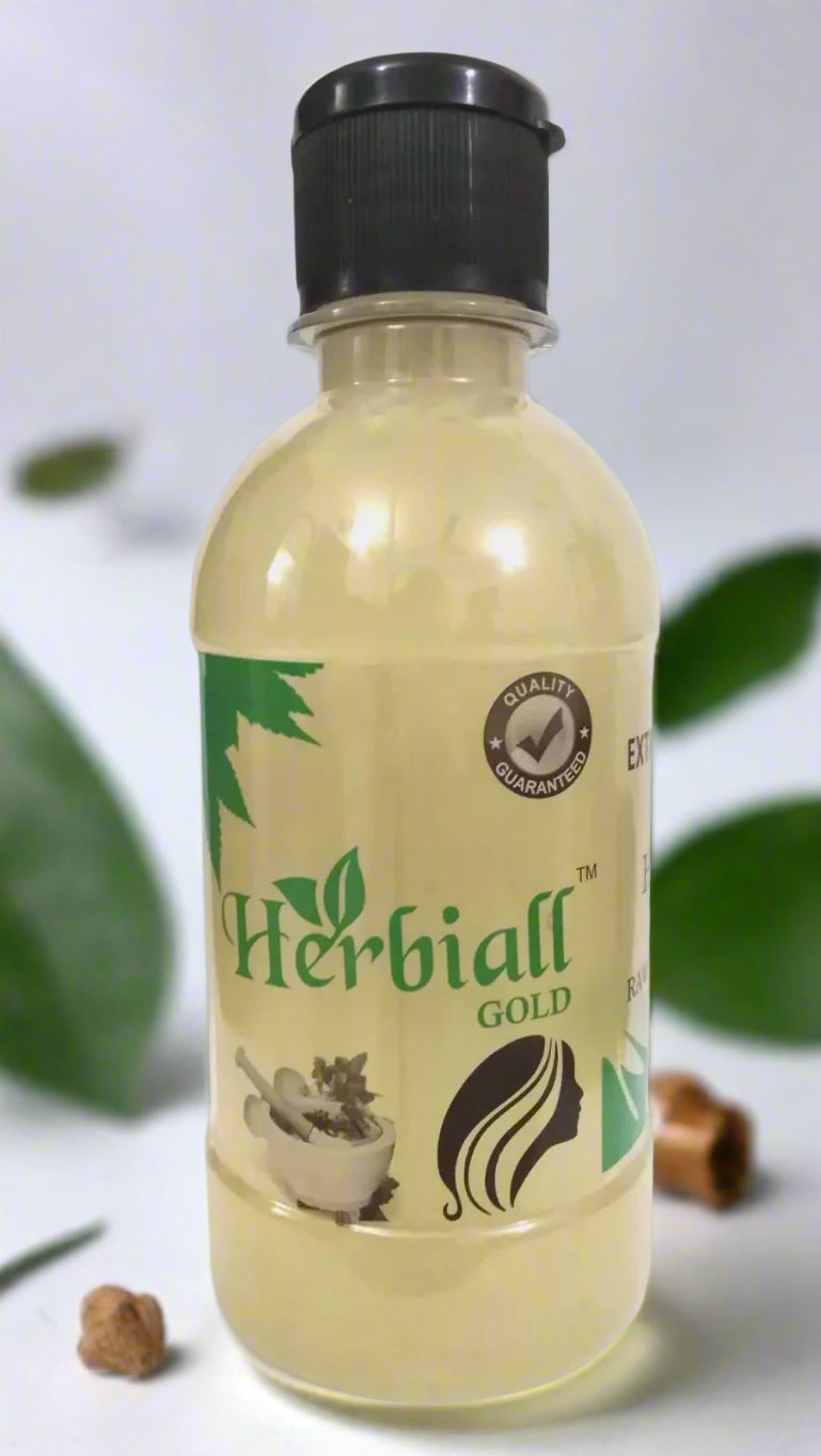 Herbiall GOLD Organic Hairfall Control Hair Wash (With Natural Honey & Aloe Vera Conditioner)